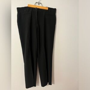 Dressbarn black pants size 16 dress barn
